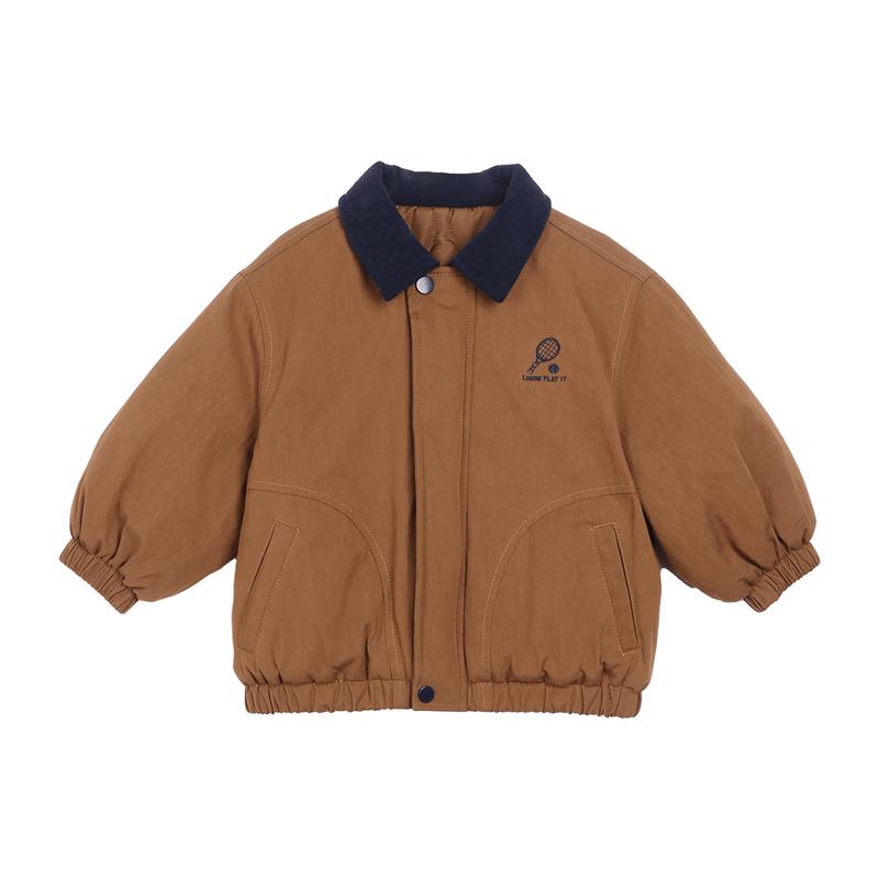 LUSON Baby Boy's Retro Padded Winter Jacket
