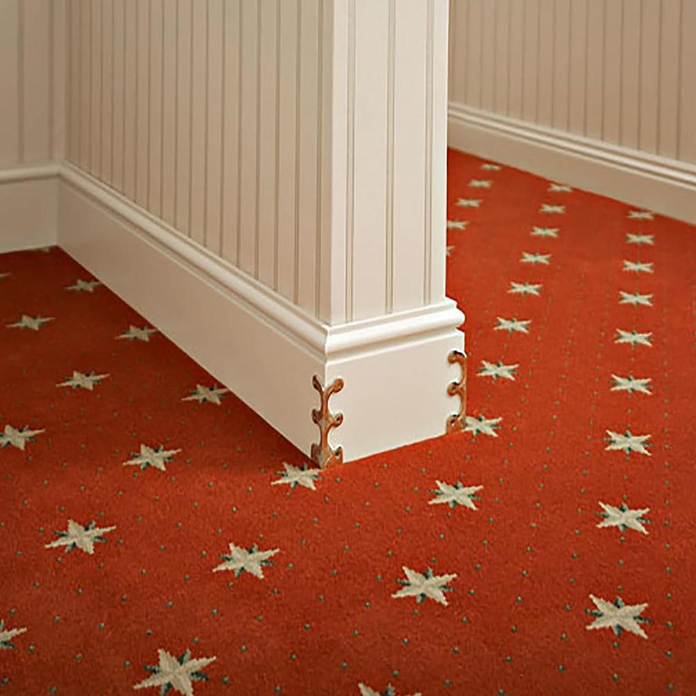 10 PCS Vintage Iron Skiffers Iron Skirting Board Corner Residential Cover Corners Edge And Spac J6A3