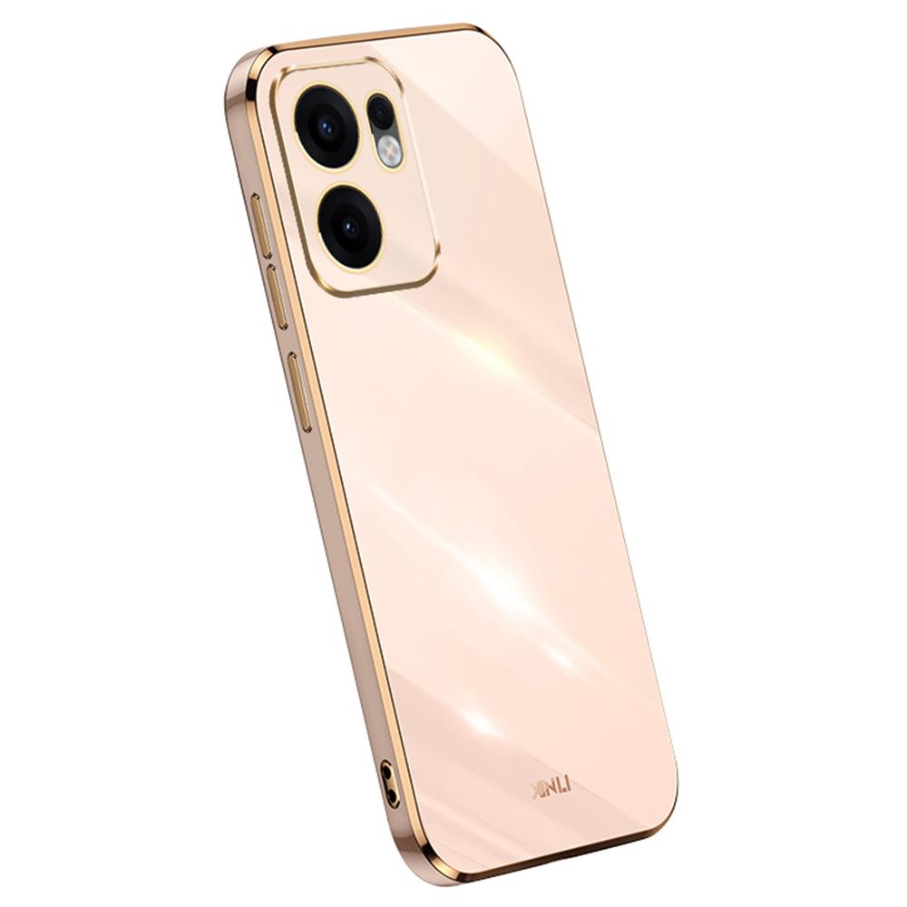 XINLI For Oppo Reno13 F 5G Case TPU Phone Cover with Electroplating Frame