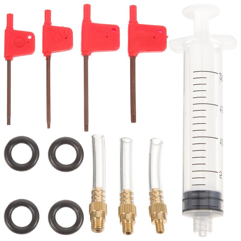Bicycle Brake Bleed Kit Portable Brake Repair Precise Oil Injection Head Safe Driving Experience Easy to Use for Beginners
