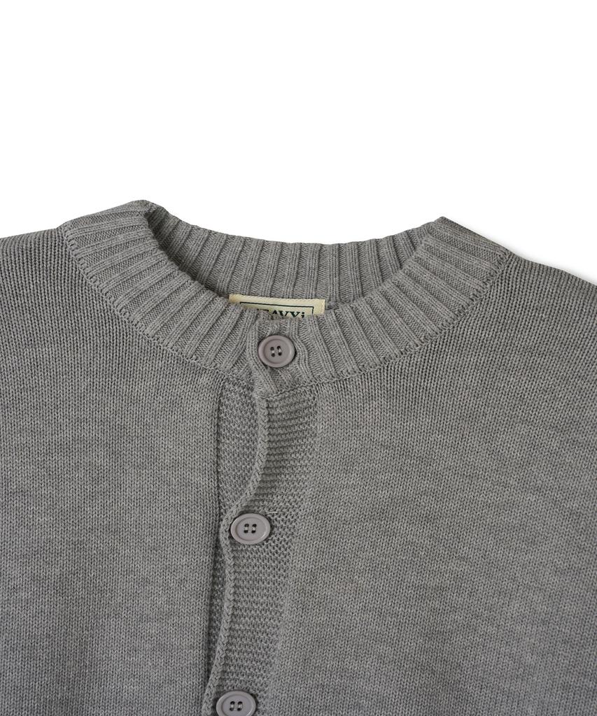 Heavyi Fisherman Heavy Cardigan_Gray
