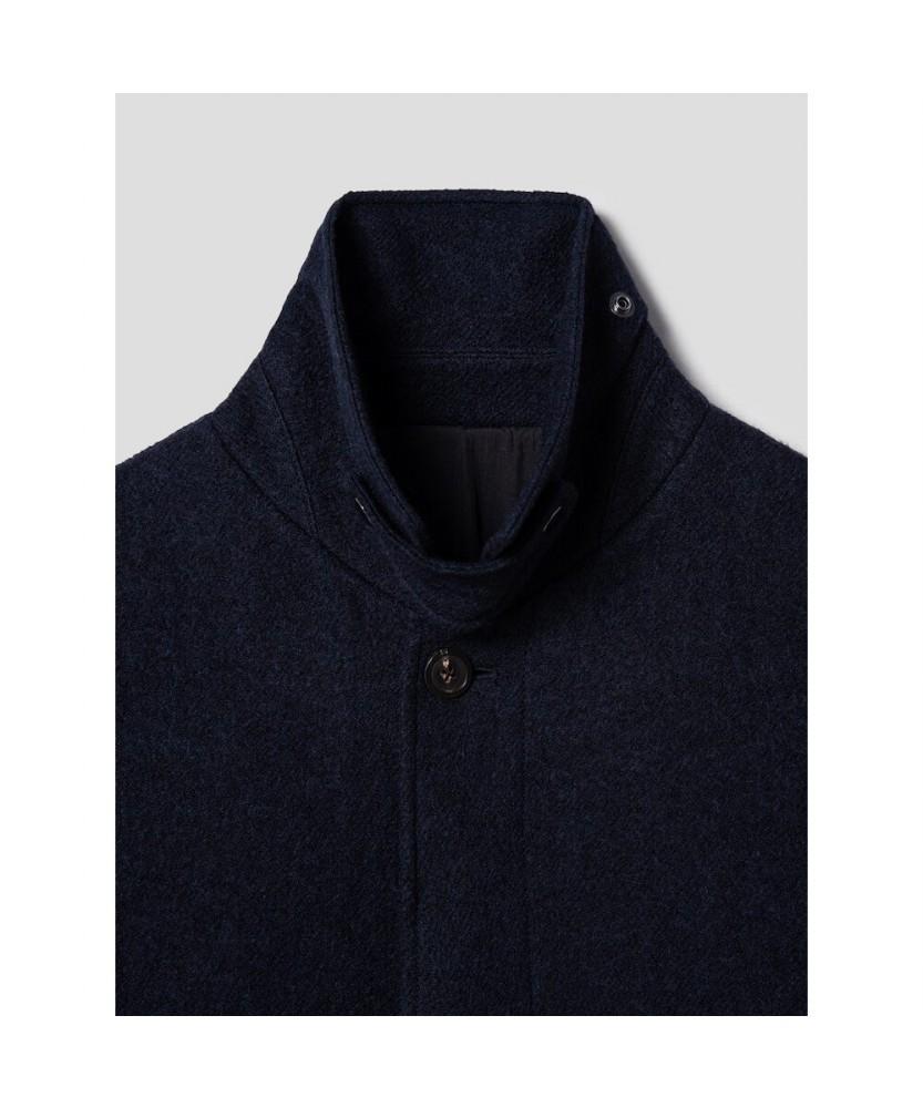 Shift.G Wool Safari Coat Navy