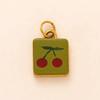 18K Gold Retention Stainless Steel Mushroom Pendant for DIY Accessories