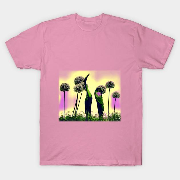 T Shirt Women Natures Bounty Birds Among The Flowers 2 Harajuku Print Kawaii Tshirt Summer Short Sleeve Female T-Shirt Top Tee