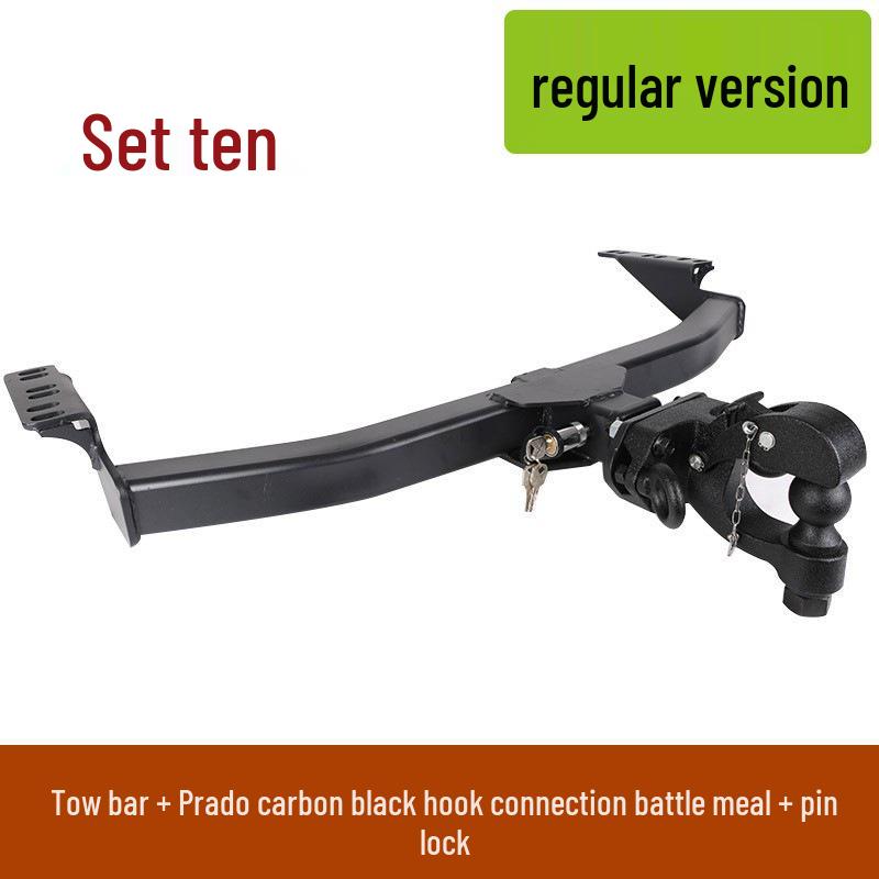 Compatible Tow Hook Frame for Toyota Prado FJ: Rear Towing Modification