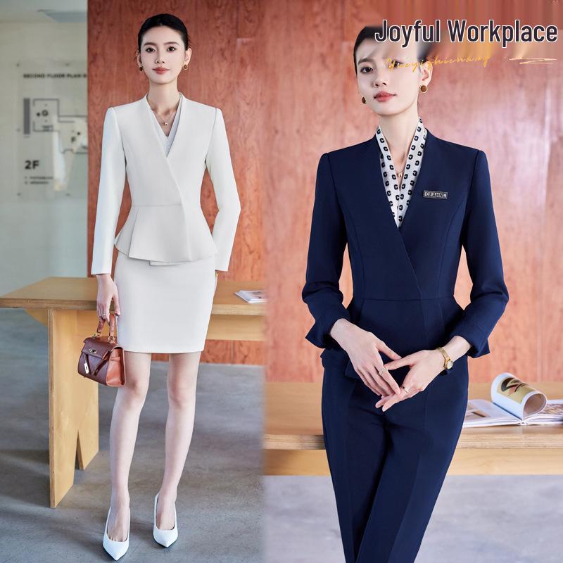 

Professional Women s Workwear Suit for Jewelry Store or Hotel Front Desk XL