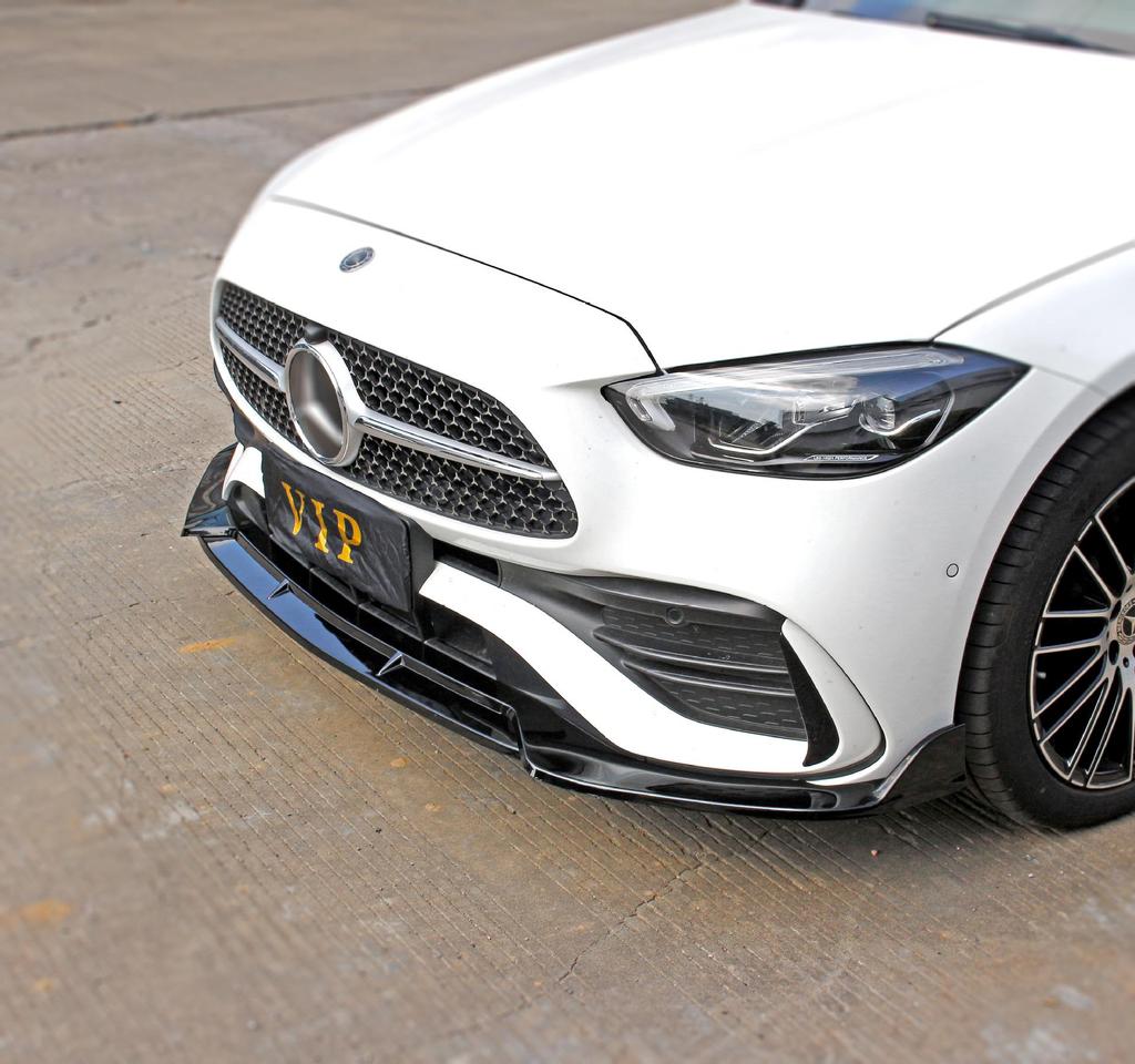 Mercedes-Benz Klasa C W206 2022 Zestaw Splittera Przedniego i Spoilera Tylnego Brabus - Montaż Bezinwazyjny