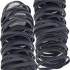 Rubber Bands Size #64 - 120 Pieces Elastic Black Bands for Office, Files, Litter Box