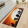 Faceless Doll Halloween Door Mat Kitchen Absorbent Strip Bedroom Non-Slip Floor Mat Living Room Carpet