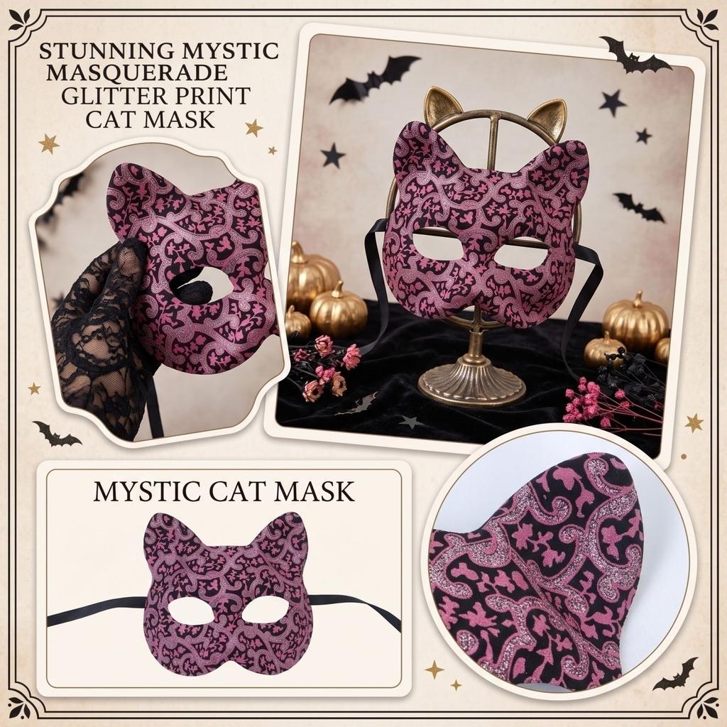 Halloween Face - Animal Half for Masquerade Ball Party