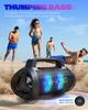 70W Bluetooth IPX6 Waterproof Dustproof Wireless High Portable Stereo Speaker Microphone 42 Hours Continuous Enhanced Bass Bluetooth TF Card (120W