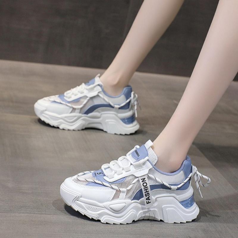 Mote Campus Kvinner Student Sneakers 2025 Vår Sommer Fritidsplattform Tennis Trenere Mote Basketball Sportssko Zapatollas Mujer