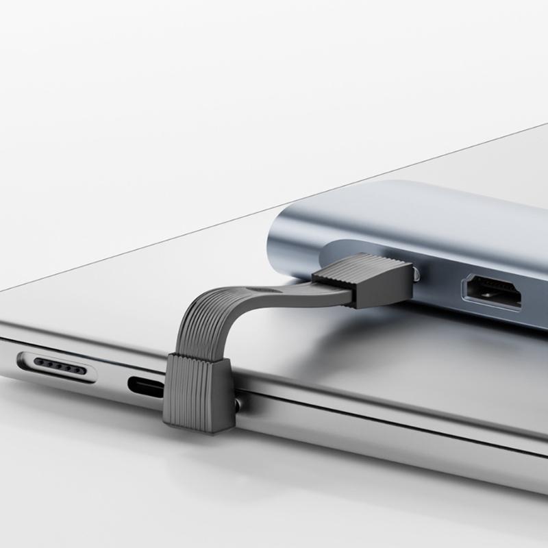 240W Fast Speed USB C Data Cable Charging Line Compact Design Flexible TPE Construction Wide Device Supported