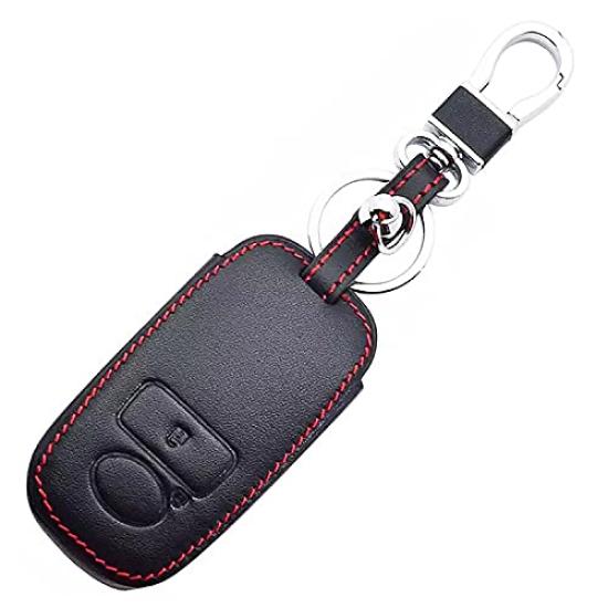 

Кожаный чехол для смарт-ключа 2 кнопки Черный Rise Rocky Daihatsu [IKT] / / (DL-006BK) чёрный