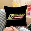 S-Scott Bike Logo Personalized Picture Text Home Decorative Pillows Household Gifts 45X45Cm