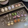925 Silver Needle Pearl Earrings Women's High-end Sense Niche Temperament Bow Stud Earrings Retro Ear Jewelry Wholesale