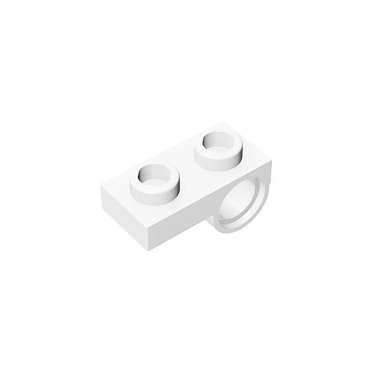 18677 Plate Modified 1x2 Pin Hole on Bottom Brick Collection Modular GBC Toy For Technical MOC Buildings Blocks
