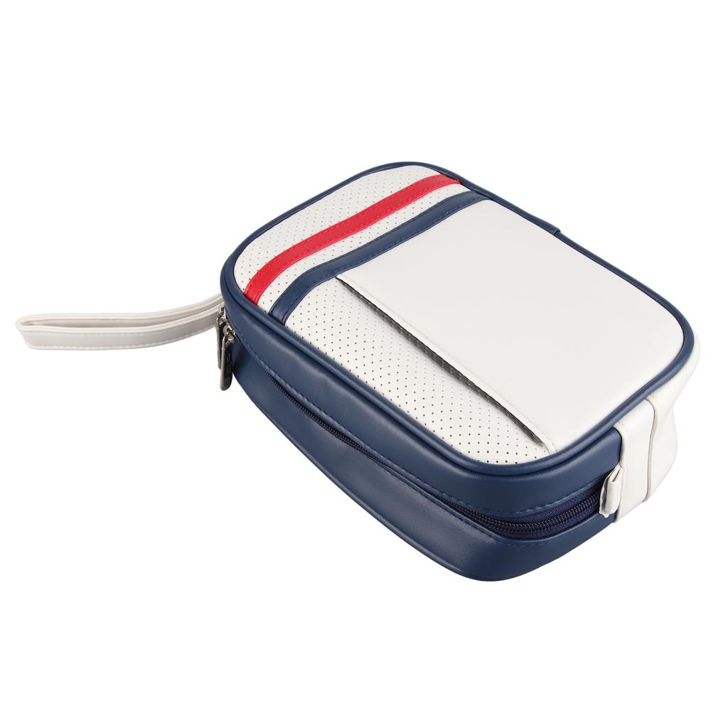 PU-läder Golfbollspåse Väsktillbehör Teehållare Handväska Förvaringsfodral Golfträningsaccessoarer