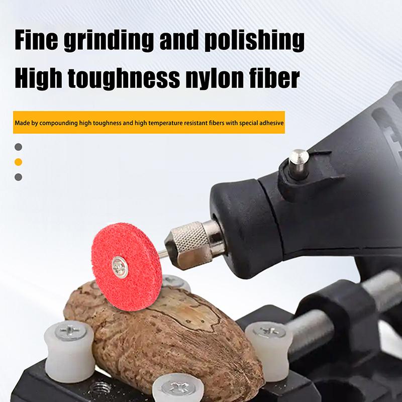 2/11Pcs Abrasive Polishing Disc Set 3/32''-2.35Mm Shank For Cleaning Sanding Rust Removal Deburring Metal Wood Stone