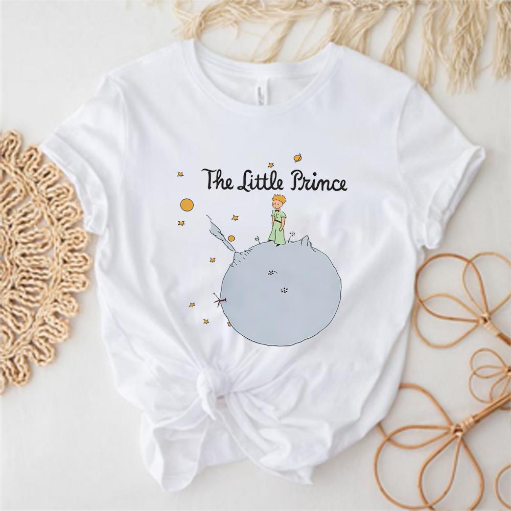 Harajuku Classic Book Shirt Little Prince T-shirt Le Petite Prince Tshirt  Saint Exupery Tee Unisex Crewneck Short Sleeves Tops