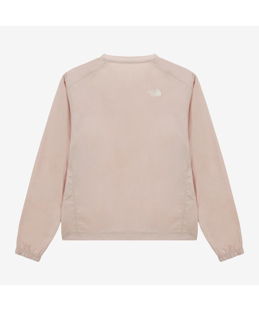 Noseupeiseu Nt7Ts39C Women'S Wind Long Sleeve Tee Pale Peach