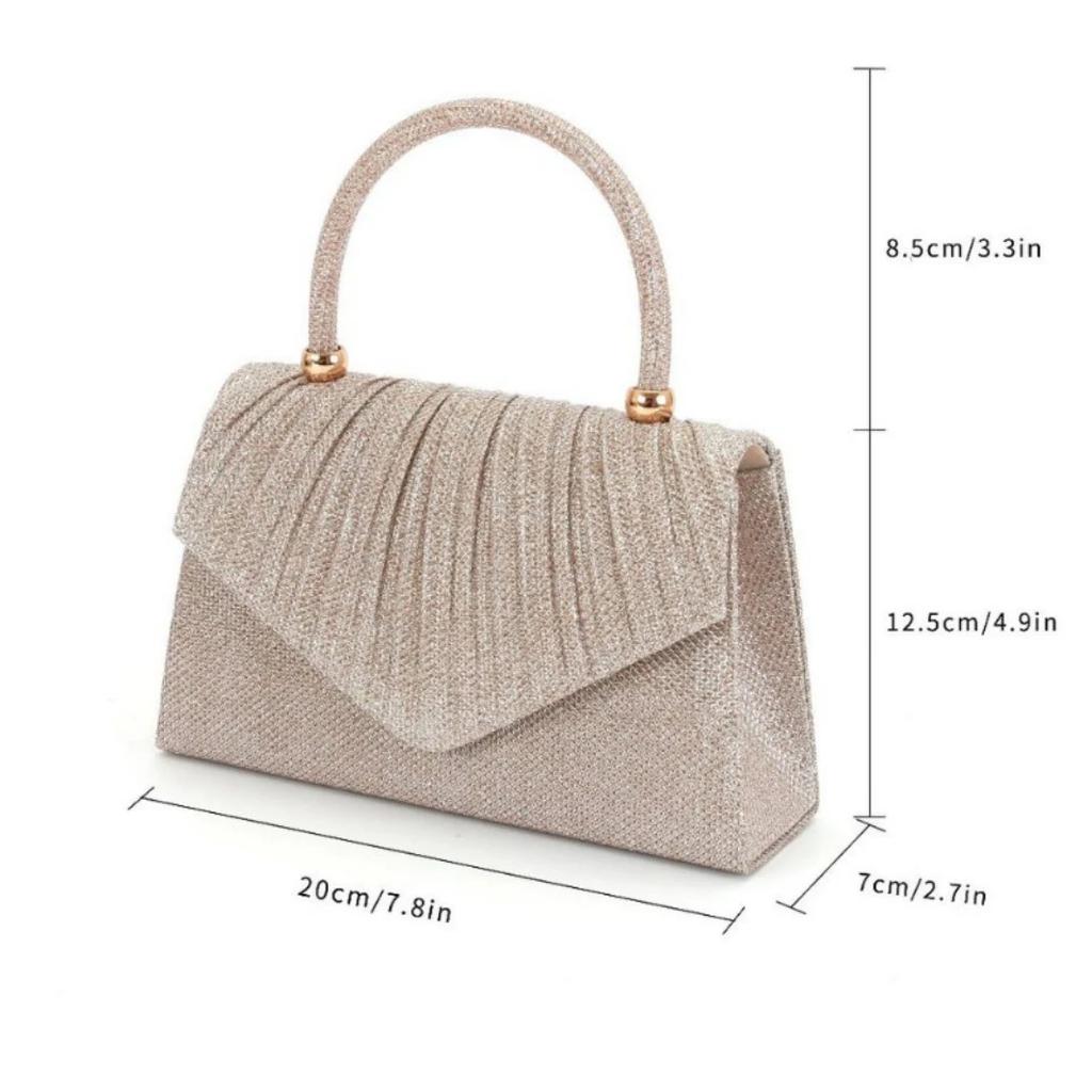 Borsa a mano alla moda da donna Borsa da sera da tenere in mano per Matrimonio Festa Cena E-commerce Transfrontaliero Portamonete da donna