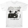 Herren Motley Crue Schablone T-Shirt Klein Weiß