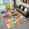 Spiel Dandy Welt Cartoon Rutschfeste Teppichläufer für Wohnzimmer, Schlafzimmer, Spielzimmer, Weicher Teppich Bodenmatte Heimdeko Teppich Kinderzimmer