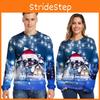 Festlicher und gemütlicher Unisex Hässlicher Weihnachtspullover mit bequemem Pullover-Design
