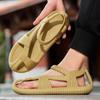 Sandalen Herren Sommer Paar Hausschuhe Retro Leichtgewicht EVA Outdoor Große Größe 45 Sandalen Bequeme Slipper Sandale für Herren