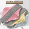 Sanitary Pads Organic Graphene Washable Menstrual Panty Liner Leakproof Cloth Towel Reusable Period Feminine Hygiene Pads