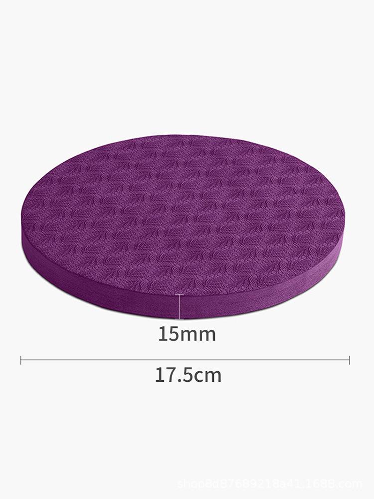Non-Slip Yoga Pad Pair: Elbow & Knee Support