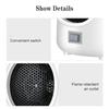 Mini Size Electric Heater Quick Heating Hot Air Blower Portable Heater  Dormitory Use