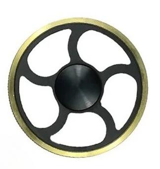 

EDC Tire Hub Fidget Spinner Roller Spinning Top Tip Gyro Metal Relieve Stress Relief Toy Antistresse Decompression for Children чёрный