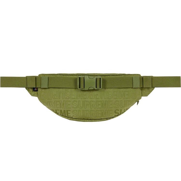 New Supreme SS19 Nylon Sling Bag, Fanny Pack Regular Unisex Olive Green SUP-SS19-014