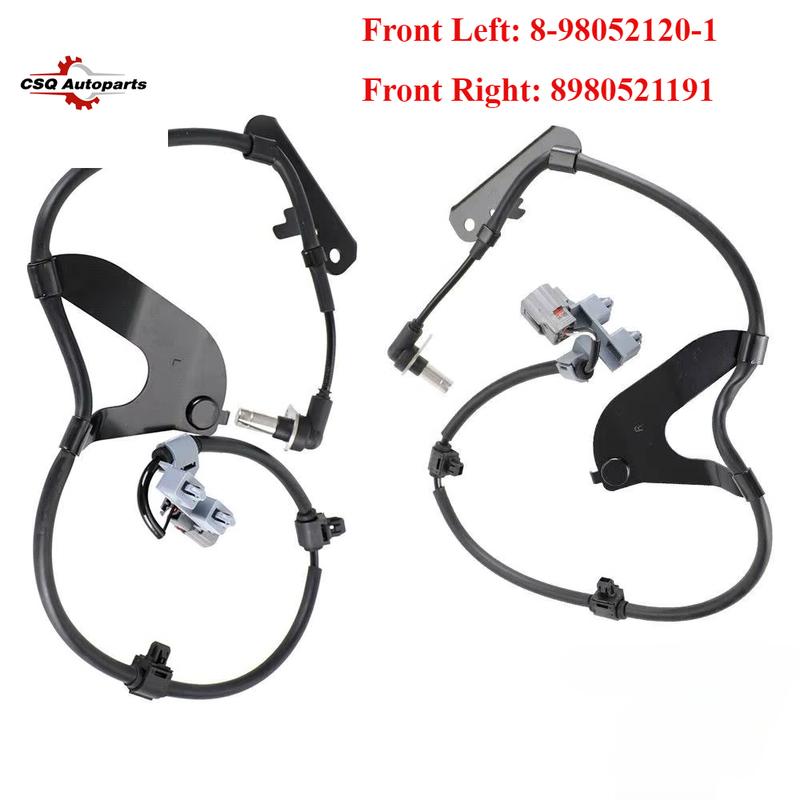 

Front Left Right 8-98052119-1 8-98052120-1 ABS Wheel Speed Sensor For Isuzu D-Max 4wd Isuzu Mu-X 2012-2017 8980521191 8980521201 Front Right