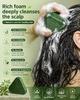 Sapone Solido Naturale Sette Erbe, Forma Triangolare Verde, Per Tutti i Tipi di Capelli, CONFEZIONE DA 1