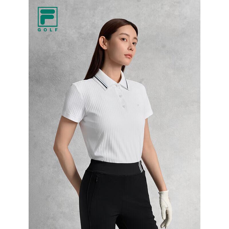 FILA Women s Knit Short Sleeve Golf Polo Shirt M