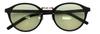Trick Reading glasses Face Trick Glasses Sabae Manufacturer High Performance Lens Green [Face glasses] RG5112-1LG +1.50 (Low Medium) Black/Light