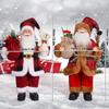 Cute Standing Santa Doll 3D Christmas Home Decorations Santa Claus Doll  Christmas Gifts