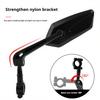 2PCS 360 Rotating Bicycle Mirror Wide Range Adjustable for Bicycle Electric Reflec Reflector Retrovisor Moto For Bycicle