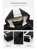 Men's 2025 Warm Hooded Down Jacket - Loose Fit Winter Top