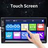 Car Radio 2 Din Bluetooth HD 7" Multimedia MP5 Player Touch Screen FM USB ISO Power Aux Input Support Rear View Camera Car Navigation Screen Dashcam