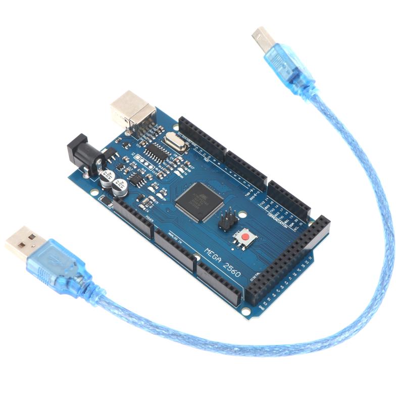 Mega2560 R3 Open Source Development Board With Usb Cable Ch340G Chip Optimized Circuit Design For Diy Project Development