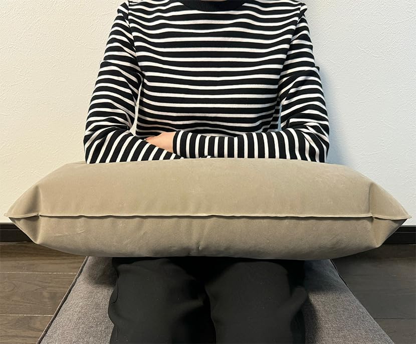 Medical Saison Air Cushion Positioning Cushion, Crescent Shape, Armrest, Wheelchair