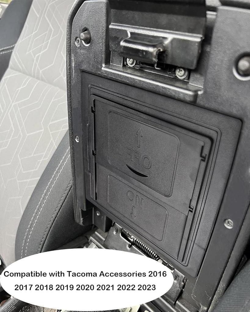 Mittelkonsolen-Organizer-Ablage für Toyota Tacoma 2016 2017 2018 2019 2020 2025 2025 2025 Armlehnen-Aufbewahrungsbox ABS Autozubehör