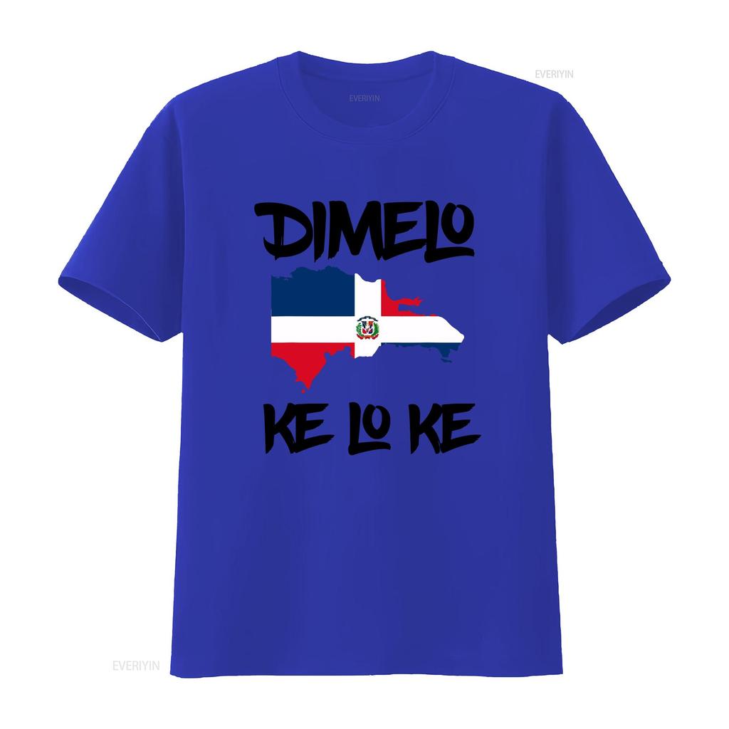 Dimelo Ke Lo Dominican Republic shirt for men Woman kids T vintage Washed Comfortable Top For Everyday Wear Breathable