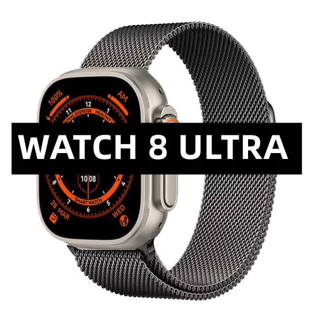 Watch 8 Ultra Smart Watch Men Gps Nfc Series8 Smartwatch Waterproof Sport Mode Fitness Wireless Charging Watch For Apple Watch