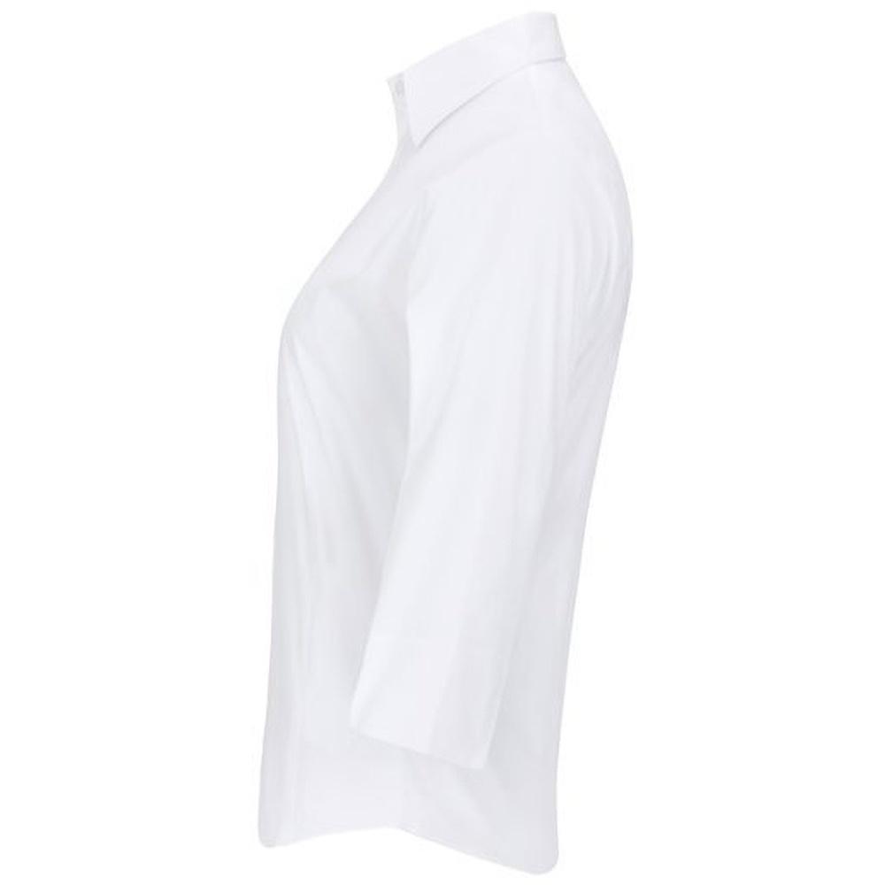 Russell Collection Ladies/Womens 3/4 Sleeve Easy Care Fitted Shirt