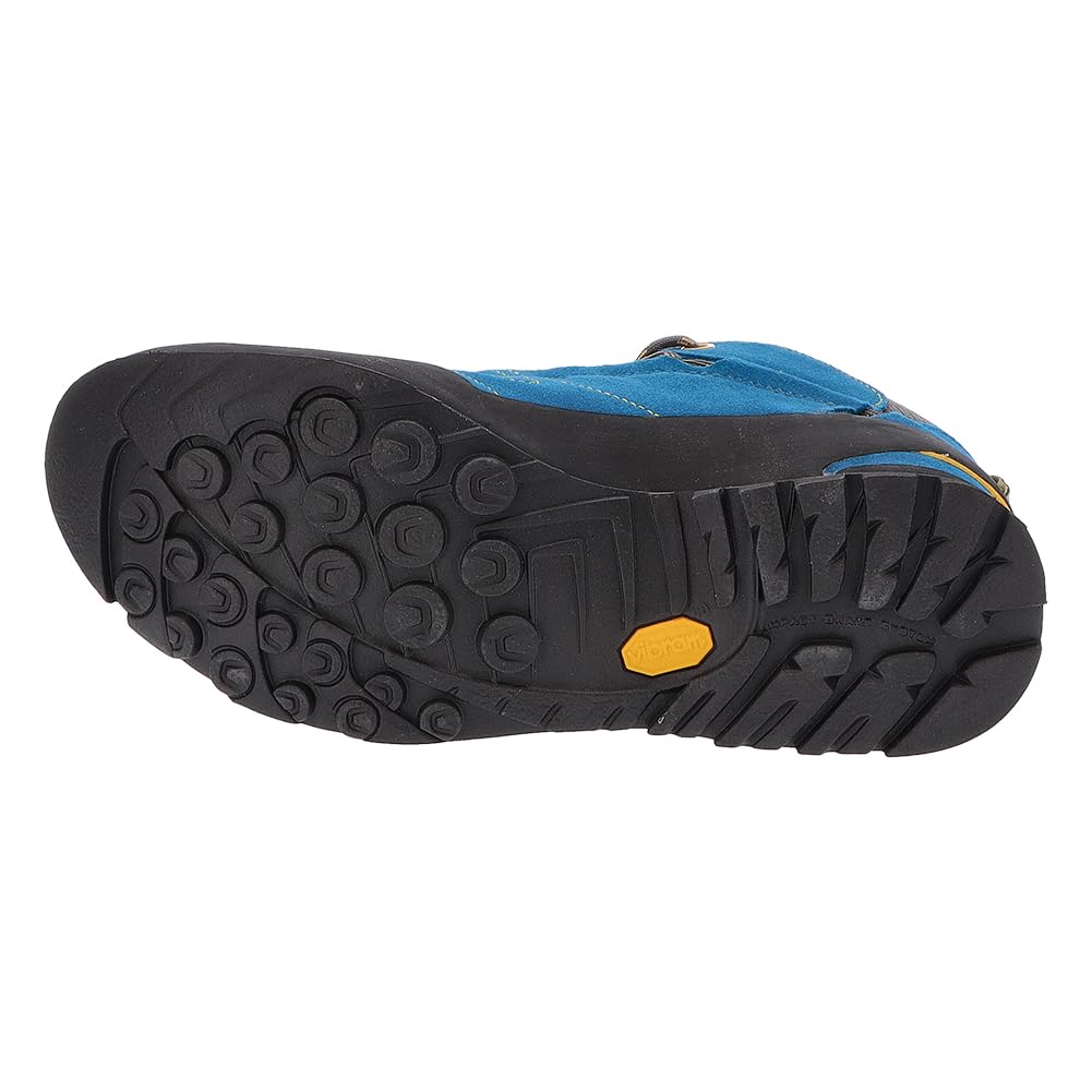 Boulder X Mid GTX and Trekking Mountaineering [La Sportiva] Men's Women's Shoes, Shoes, 17EBY, Blue/Yellow [Used]